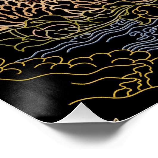 Padmasambhava Guru Rinpoche Buddhist Thangka Poster (Ecke)