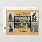 Padova Tourist Card - Prato della Valle Postkarte (Vorne/Hinten)
