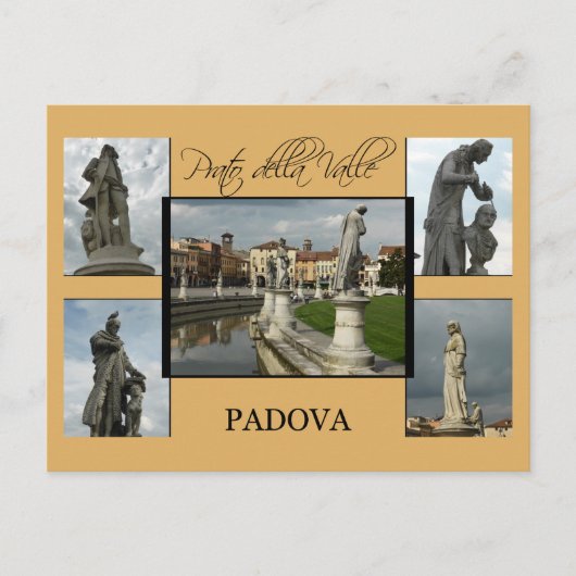 Padova Tourist Card - Prato della Valle Postkarte (Vorderseite)