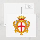 Padova-Wappen Postkarte (Vorne/Hinten)