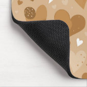  Padrão de corações. Mousepad (Ecke)