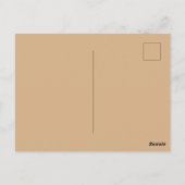  Padrão de corações. Postkarte (Rückseite)