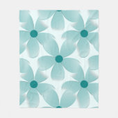Padrão floral verde. fleecedecke (Vorderseite)