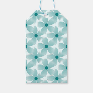 Padrão floral verde. geschenkanhänger