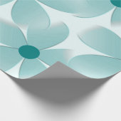 Padrão floral verde. geschenkpapier (Ecke)