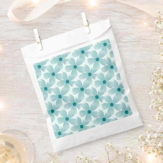 Padrão floral verde. geschenktütchen (Ausgeschnitten)