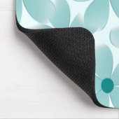 Padrão floral verde. mousepad (Ecke)