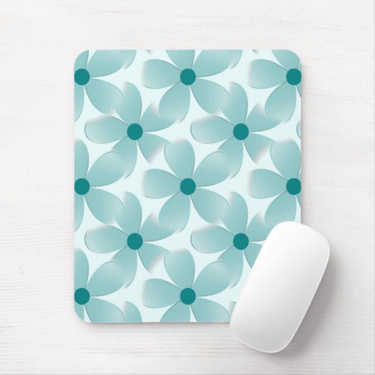 Padrão floral verde. mousepad (Mit Mouse)