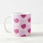 Padrão fofo de pequenos corações. kaffeetasse (Links)