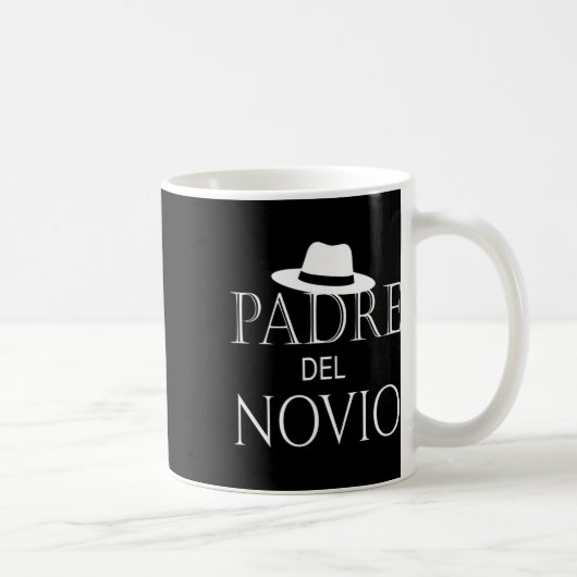 Padre del Novio Spanischer Vater des Grooms Weddin Kaffeetasse (Rechts)