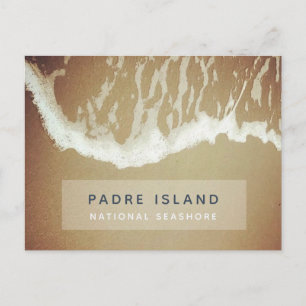 Padre Island National Seashore Ocean Waves Beach Postkarte
