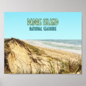 Padre Island National Seashore Texas Poster (Vorne)