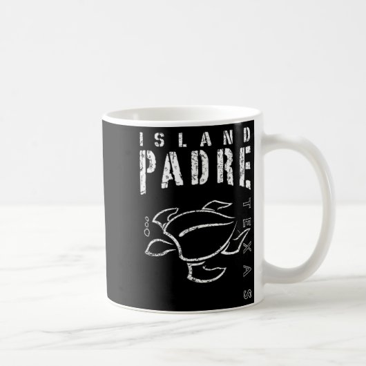 Padre Island Texas Souvenir Kaffeetasse (Rechts)