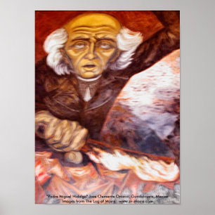 "Padre Miguel Hidalgo" Jose Clemente Orozco Poster