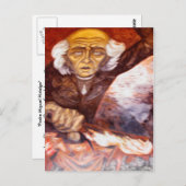 "Padre Miguel Hidalgo" Jose Clemente Orozco Postkarte (Vorne/Hinten)