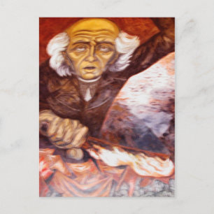 "Padre Miguel Hidalgo" Jose Clemente Orozco Postkarte
