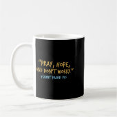 Padre O Catholic Shirt With Pray Hope And Don't Wo Kaffeetasse (Links)