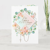 Padre Pio: Die Hoffnung auf Spanisch macht Padre k Karte (Vorderseite)