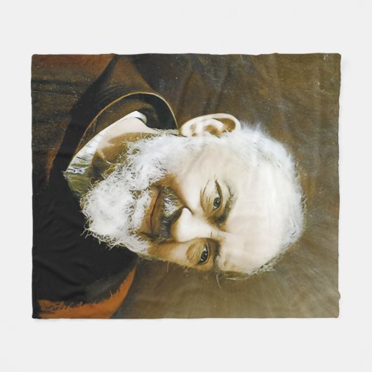Padre Pio, Fleecedecke (Vorderseite (Horizontal))