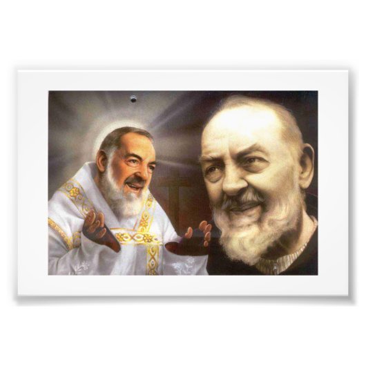 Padre Pio Fotodruck (Vorne)