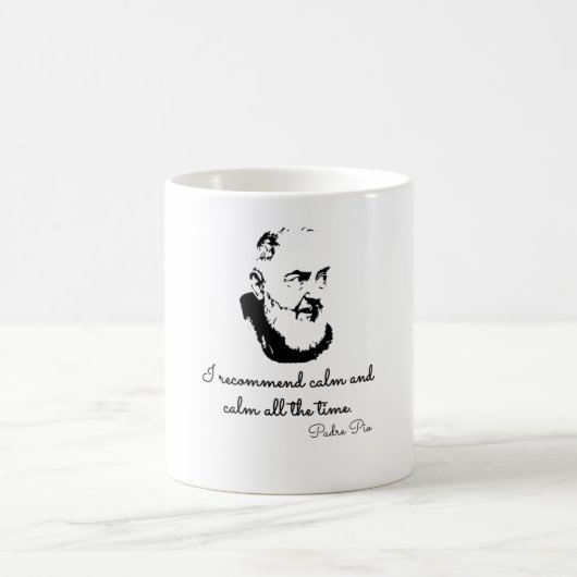 Padre Pio Kaffeetasse (Mittel)