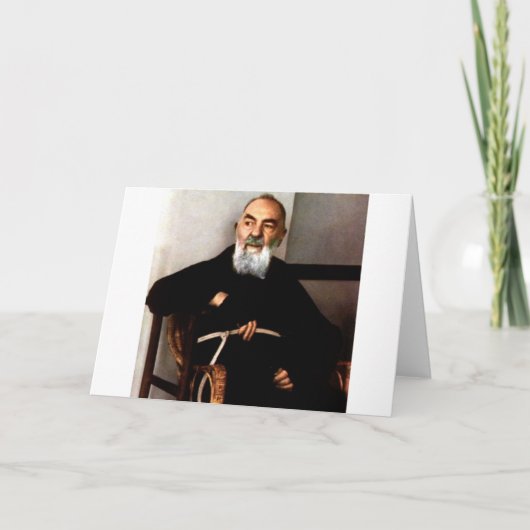 Padre Pio Karte (Vorderseite)
