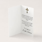 Padre Pio Katholisches Beileid (Innenseite)