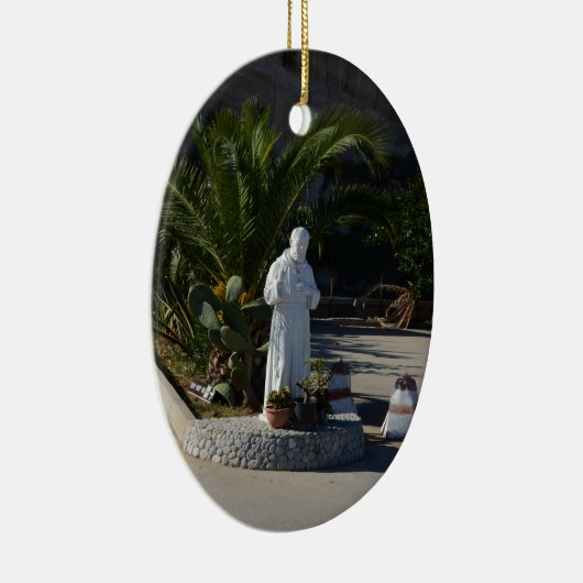 Padre Pio Keramikornament (Rechts)
