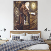 Padre Pio Leinwanddruck (Insitu (Schlafzimmer))