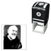 Padre Pio Rubber Briefmarke Permastempel (Beispiel)