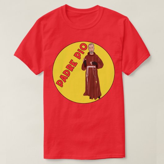 Padre Pio T-Shirt (Design vorne)
