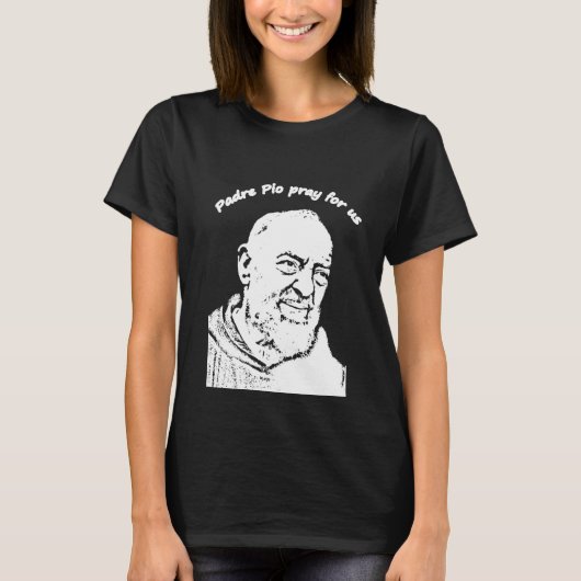 Padre Pio T-Shirt (Vorderseite)