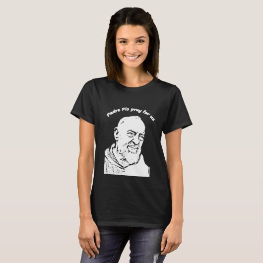 Padre Pio T-Shirt (Vorne ganz)