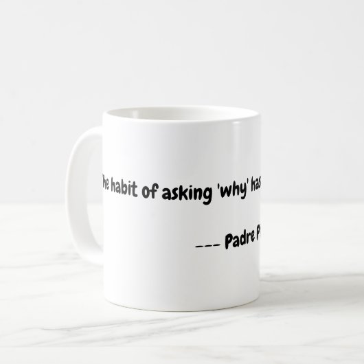 Padre Pio Tasse (Vorderseite Links)