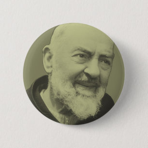Padre Pio von Pietrelcina Button