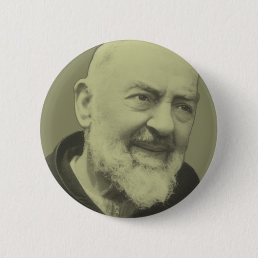 Padre Pio von Pietrelcina Button (Vorderseite)