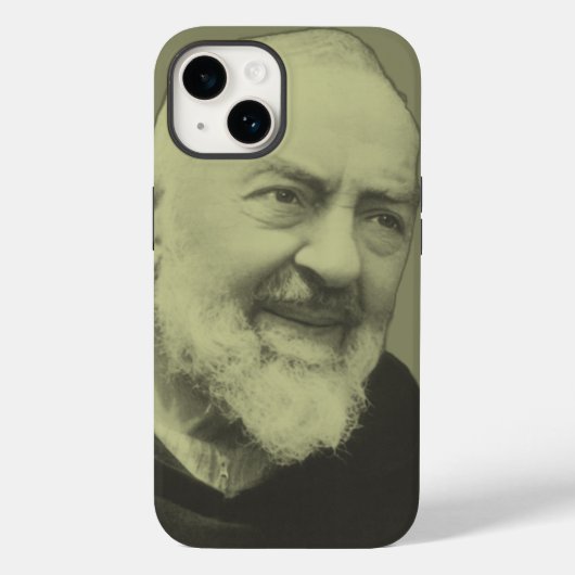 Padre Pio von Pietrelcina Case-Mate iPhone Hülle (Rückseite)