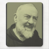 Padre Pio von Pietrelcina Mousepad (Vorne)
