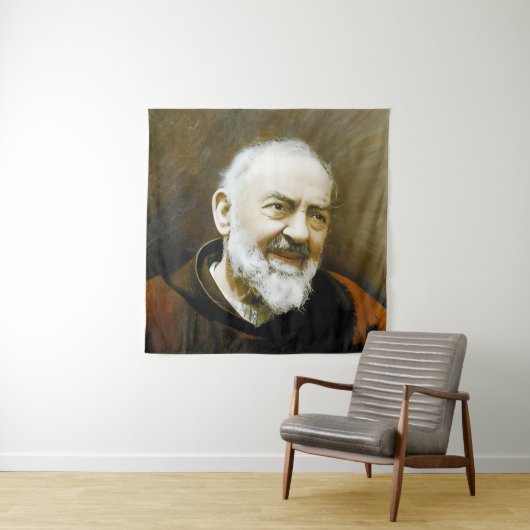 Padre Pio, Wandteppich (Beispiel)