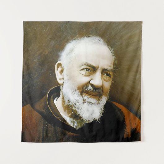 Padre Pio, Wandteppich (Vorderseite)