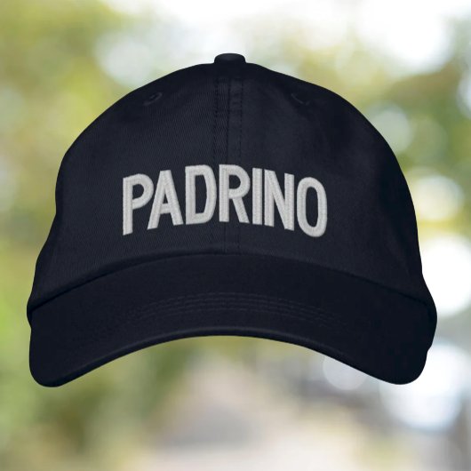 Padrino (Pate.) bestickte Verschlusskappe Bestickte Baseballkappe