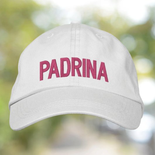 Padrino (Pate.) bestickte Verschlusskappe Bestickte Baseballkappe