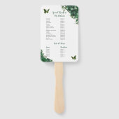 Padrinos-Programm für Smaragdgrüne Pflanzen von Qu Fächer (Rückseite)