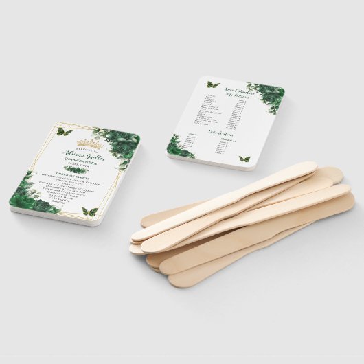 Padrinos-Programm für Smaragdgrüne Pflanzen von Qu Fächer (Non-assembled)