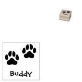 Pads und Name Pet Signature Rubber Briefmarke Budd Gummistempel (Stempel)