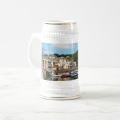 Padstow Cornwall England Bierglas (Vorderseite Links)