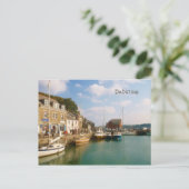 Padstow Cornwall England Postkarte (Stehend Vorderseite)