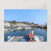 Padstow in Cornwall Postkarte (Vorderseite)