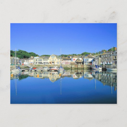 Padstow in Cornwall Postkarte (Vorderseite)