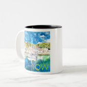 Padstow Zweifarbige Tasse (Vorderseite Links)